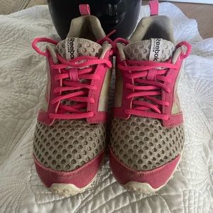 *Ready to Ship* Reebok Real Flex Breast Cancer Edition 7 Pink, Grey